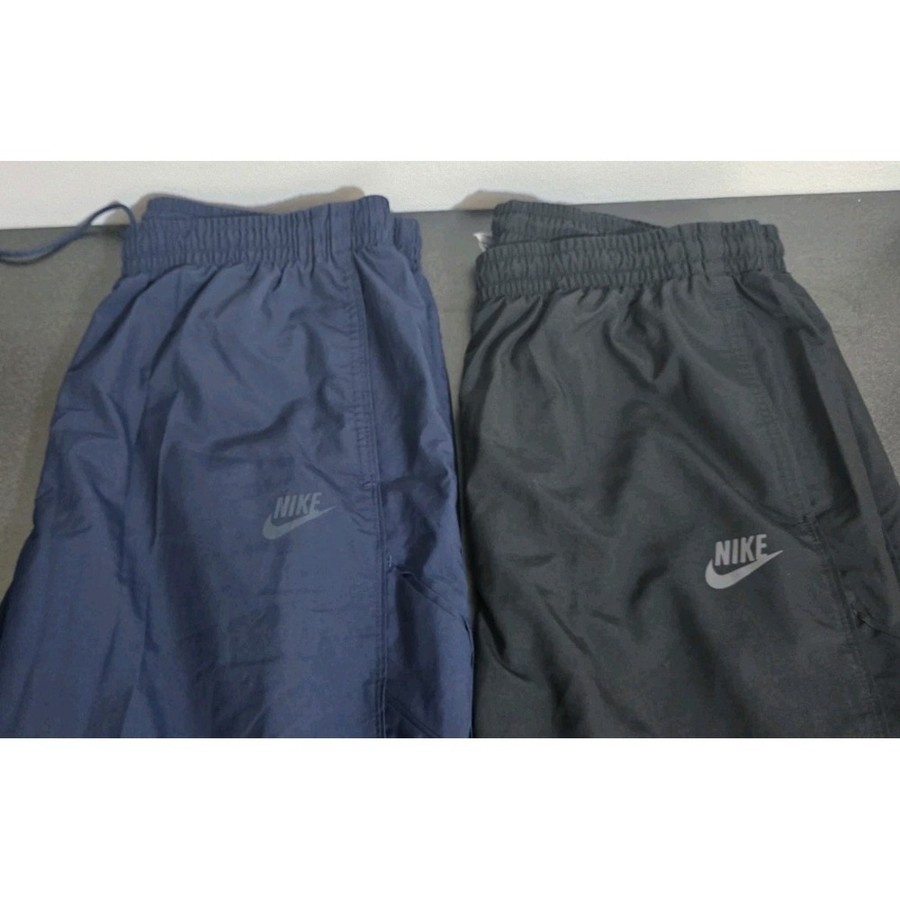 Nike Vintage Men XL Nylon Pant Track Drill‎ Style Streetwear Y2K Basketball